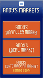 Mobile Screenshot of andyslocalmarket.com